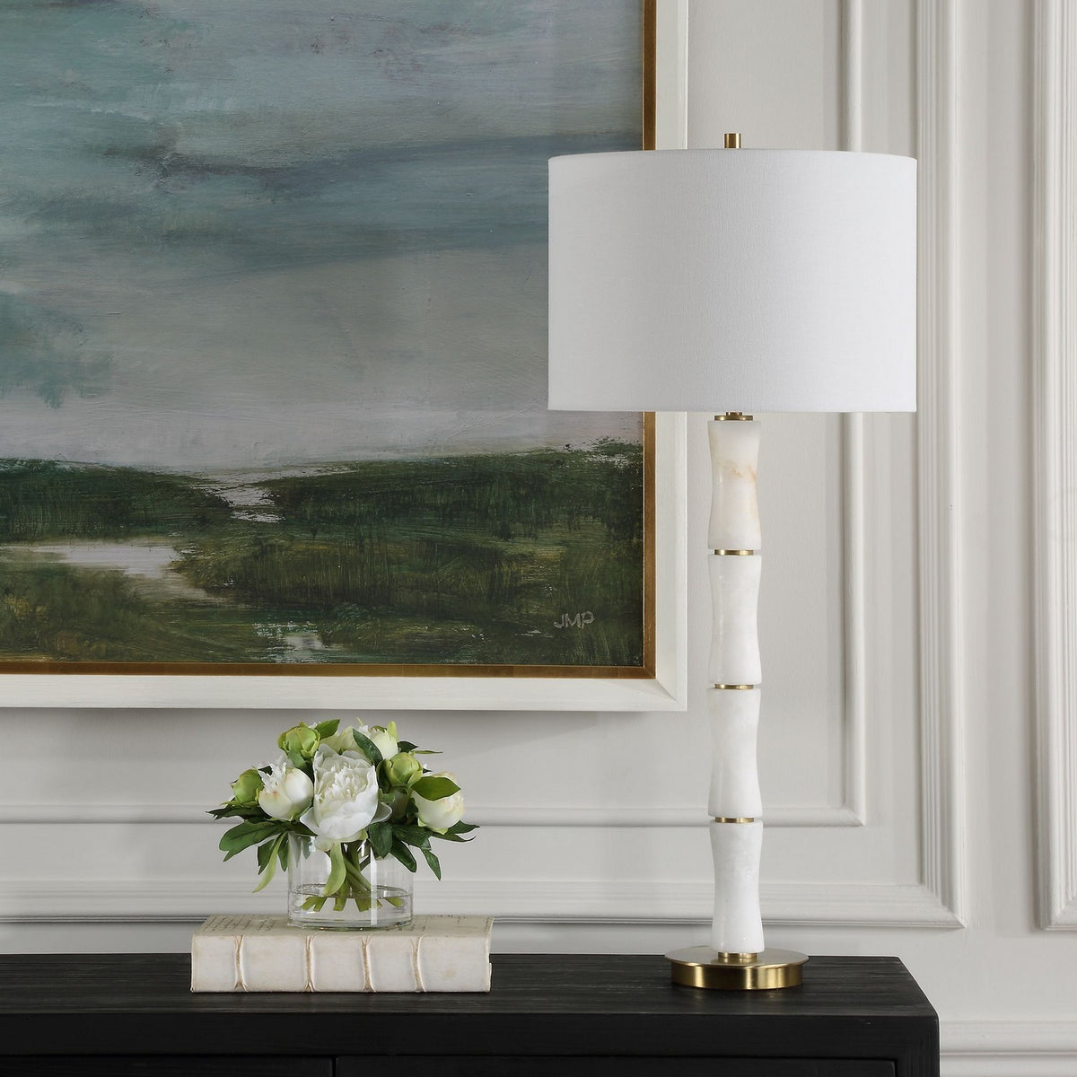 Uttermost - 30354 - One Light Table Lamp - Unify - Brass