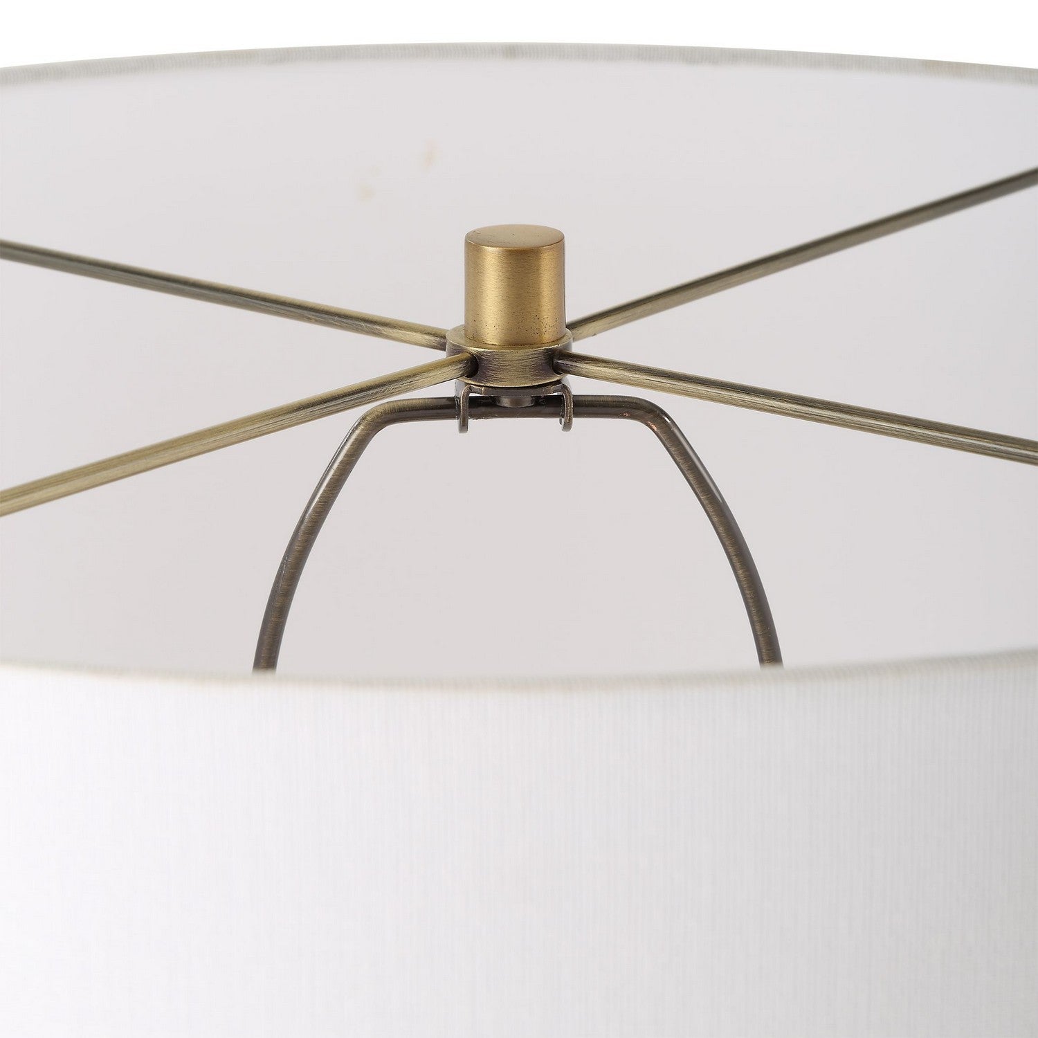 Uttermost - 30357 - One Light Floor Lamp - Anchorage - Antique Brass