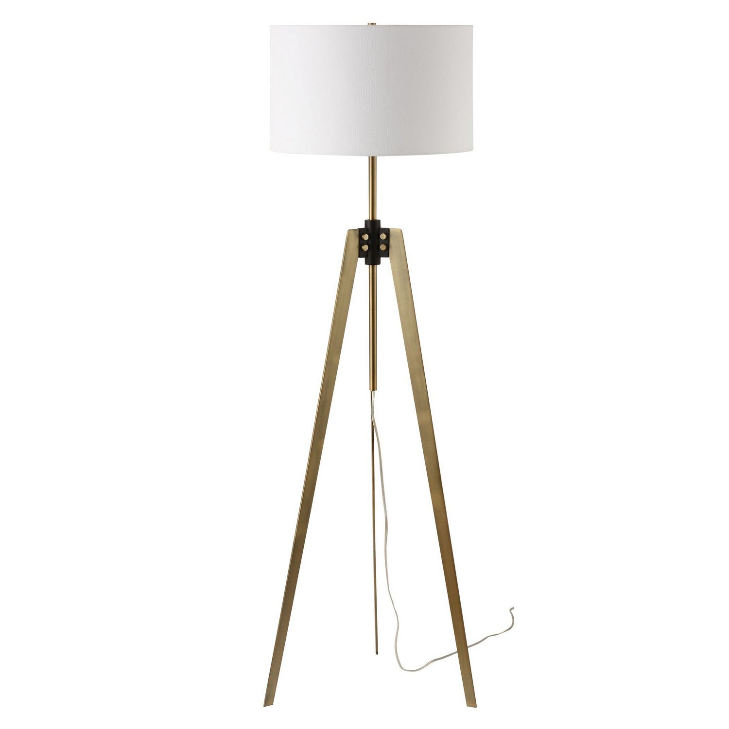 Uttermost - 30357 - One Light Floor Lamp - Anchorage - Antique Brass