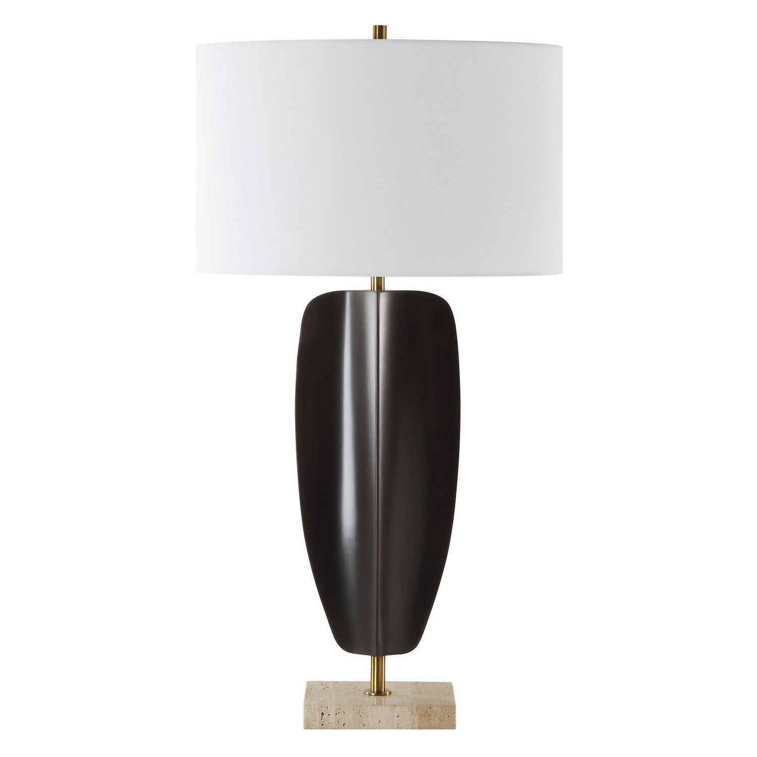 Uttermost - 30384 - One Light Table Lamp - Kure - Brass