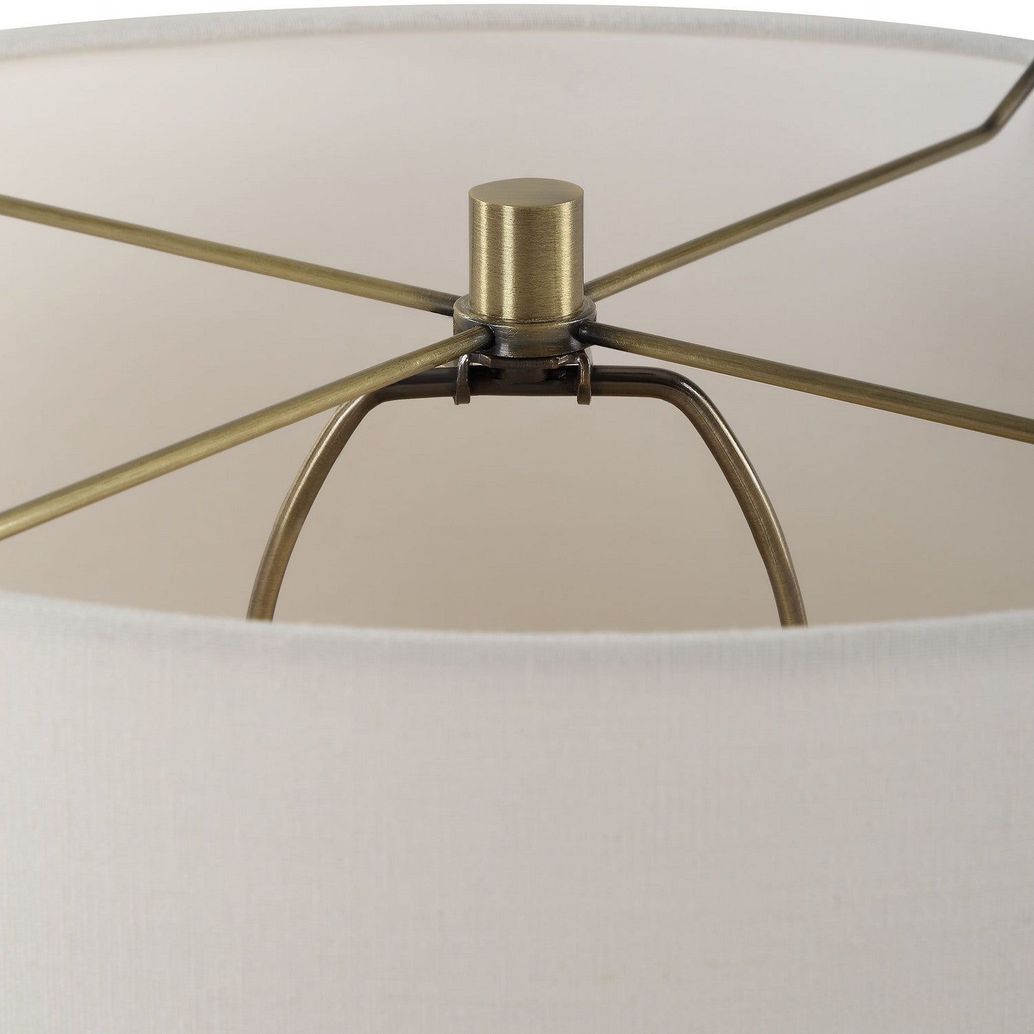 Uttermost - 30403 - One Light Table Lamp - Cortado - Antique Brass