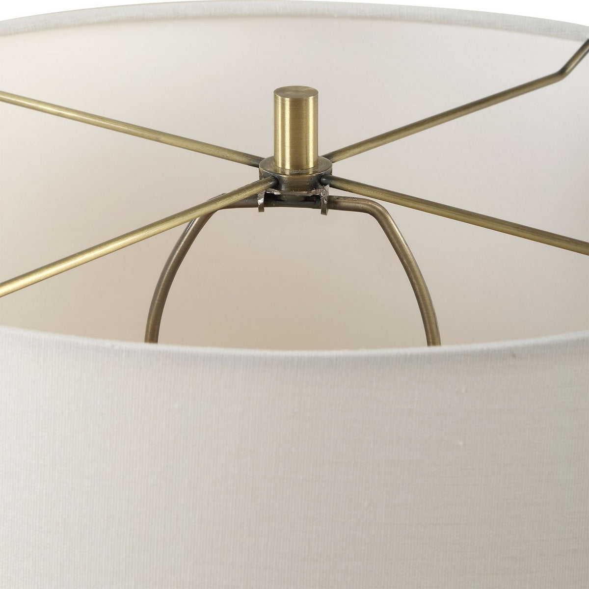 Uttermost - 30409-1 - One Light Table Lamp - Aubrey - Antique Brass