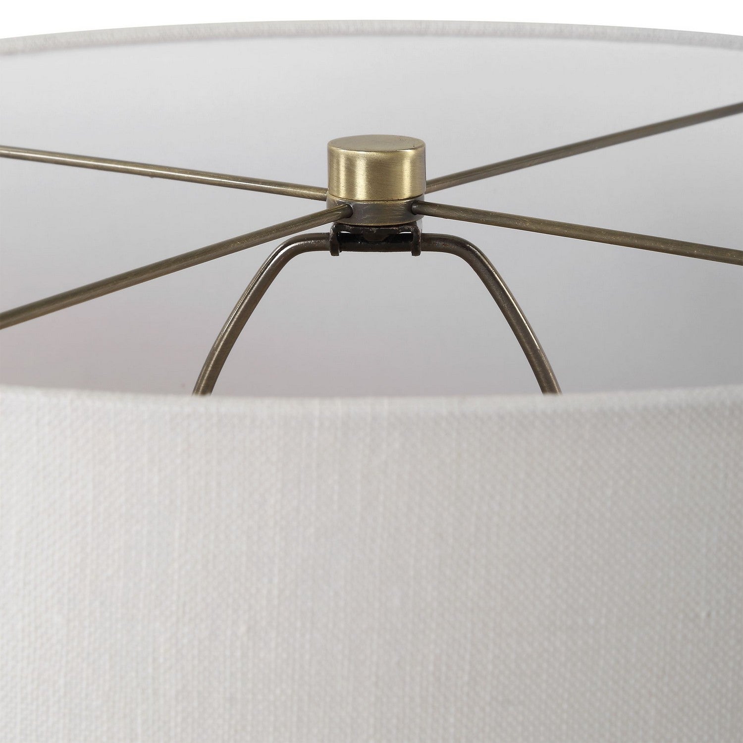 Uttermost - 30419 - One Light Table Lamp - Crimp - Brass