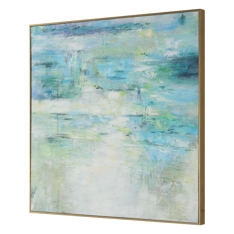 Uttermost - 32336 - Wall Art - Blissful - Antique Gold