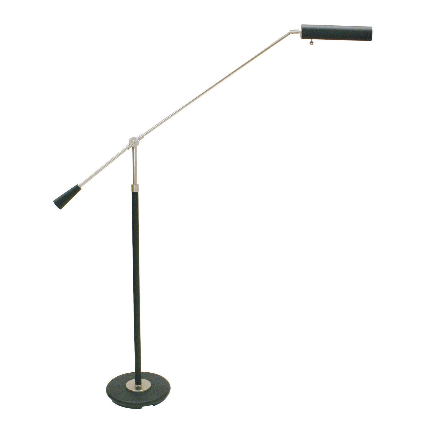 House of Troy - PFL-527 - One Light Piano Lamp - Grand Piano - Black/Satin Nickel