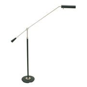 House of Troy - PFL-527 - One Light Piano Lamp - Grand Piano - Black/Satin Nickel