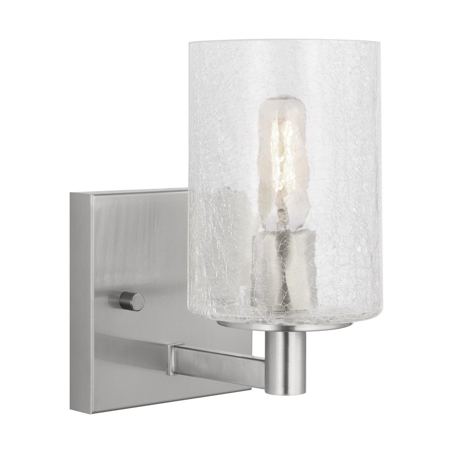 Generation Lighting - GLV1031BS - One Light Wall / Bath Sconce - Parker - Brushed Steel