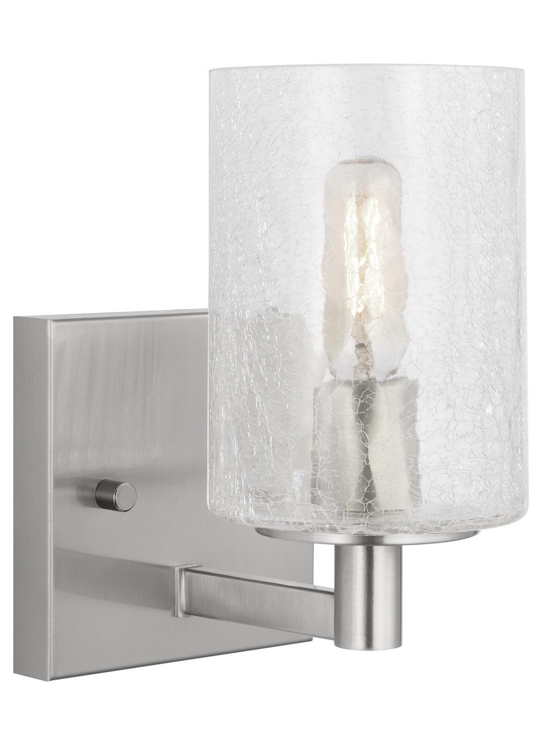 Generation Lighting - GLV1031BS - One Light Wall / Bath Sconce - Parker - Brushed Steel