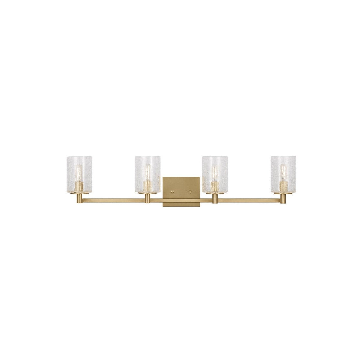 Generation Lighting - GLV1034SB - Four Light Wall / Bath - Parker - Satin Bronze