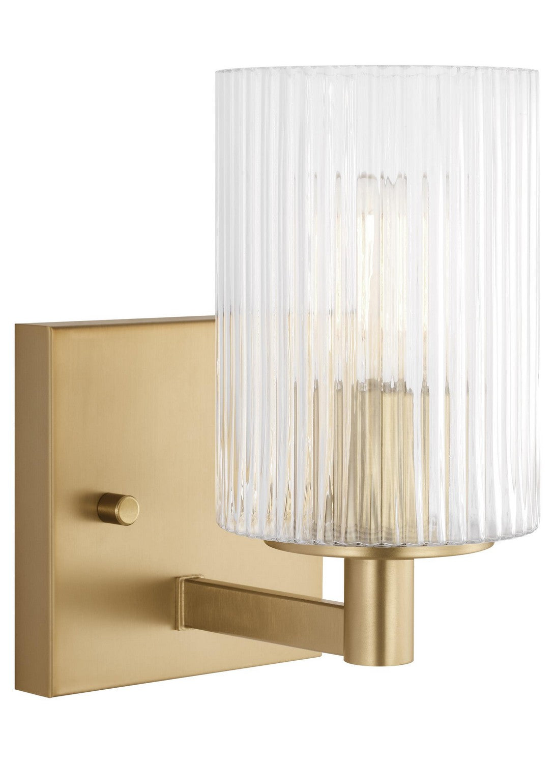 Generation Lighting - GLV1041SB - One Light Wall / Bath Sconce - Lando - Satin Bronze