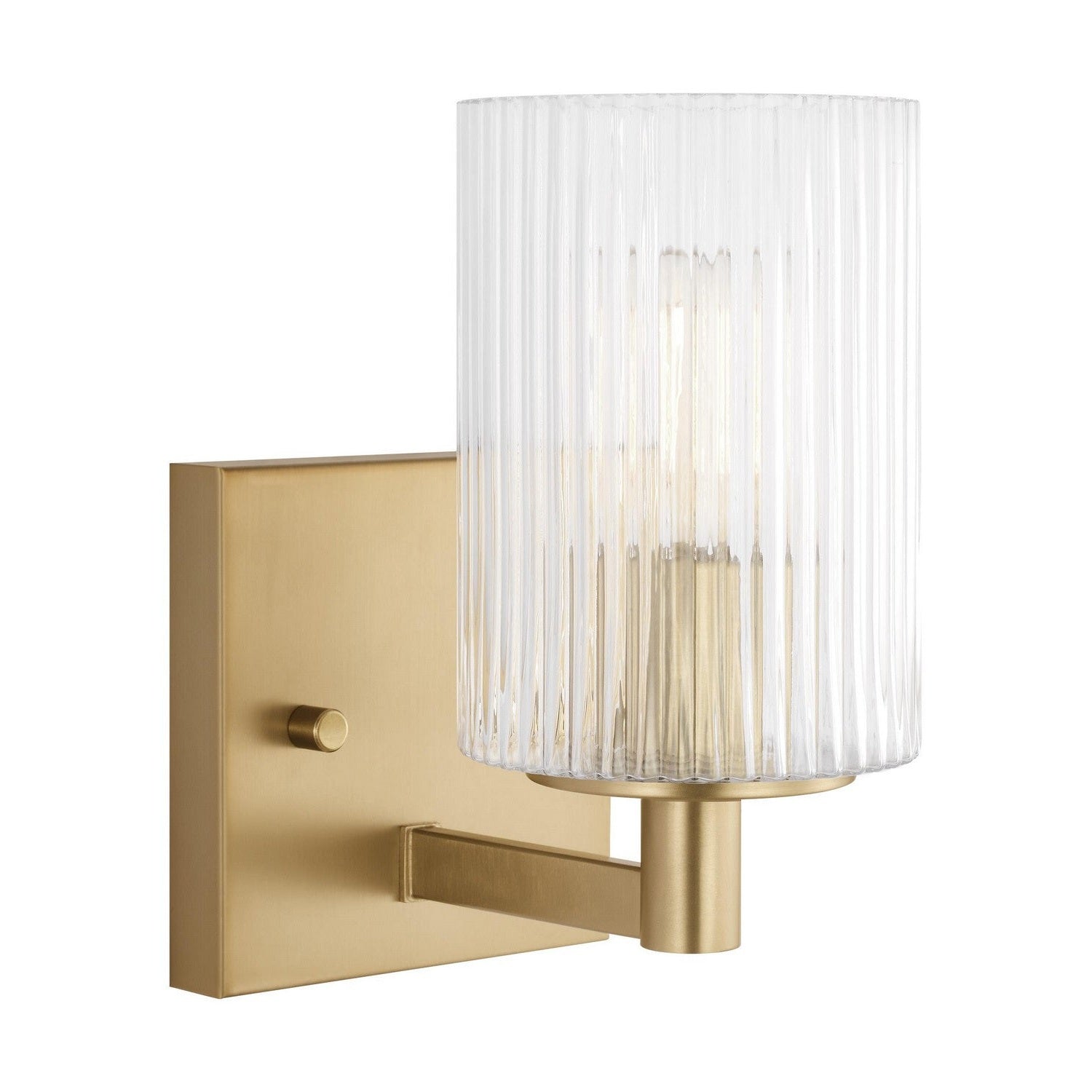 Generation Lighting - GLV1041SB - One Light Wall / Bath Sconce - Lando - Satin Bronze