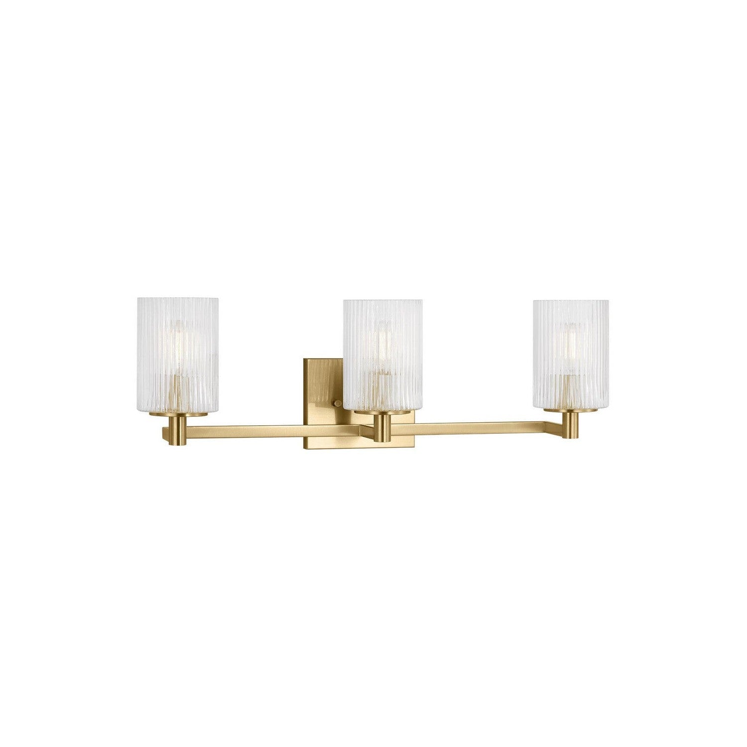 Generation Lighting - GLV1043SB - Three Light Wall / Bath - Lando - Satin Bronze