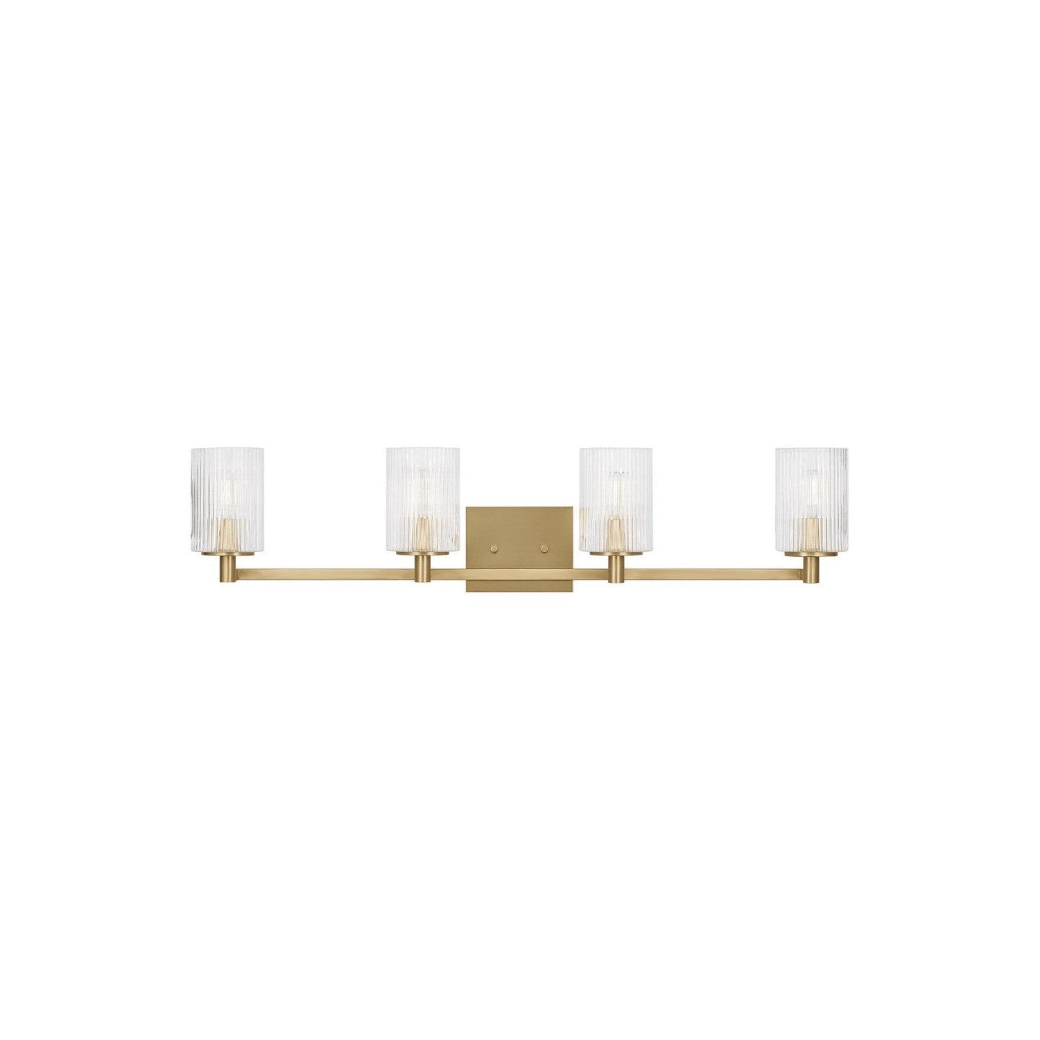 Generation Lighting - GLV1044SB - Four Light Wall / Bath - Lando - Satin Bronze