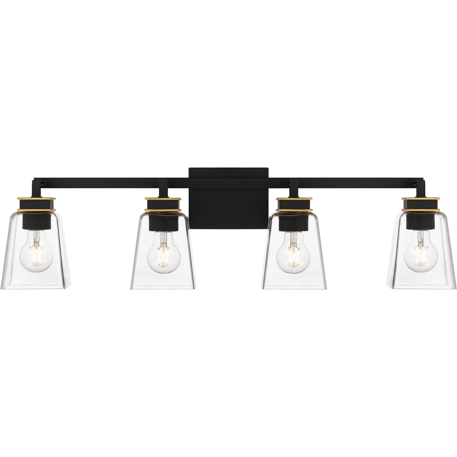 Quoizel - ALY8632MBK - Four Light Bath - Almany - Matte Black
