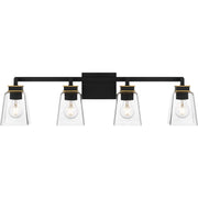Quoizel - ALY8632MBK - Four Light Bath - Almany - Matte Black