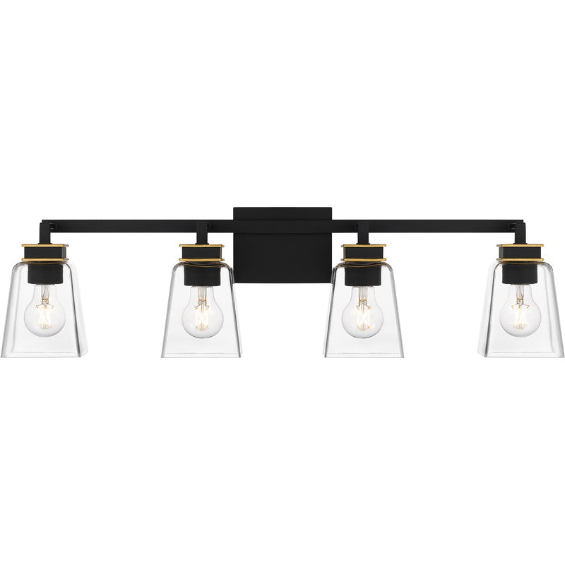 Quoizel - ALY8632MBK - Four Light Bath - Almany - Matte Black