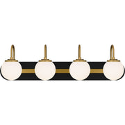 Quoizel - DES8631MBK - Four Light Bath - Desmond - Matte Black