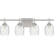Quoizel - LCY8629BN - Four Light Bath - Lucy - Brushed Nickel