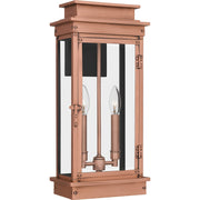 Quoizel - NOE8409AC - Two Light Outdoor Wall Mount - Noelle - Aged Copper