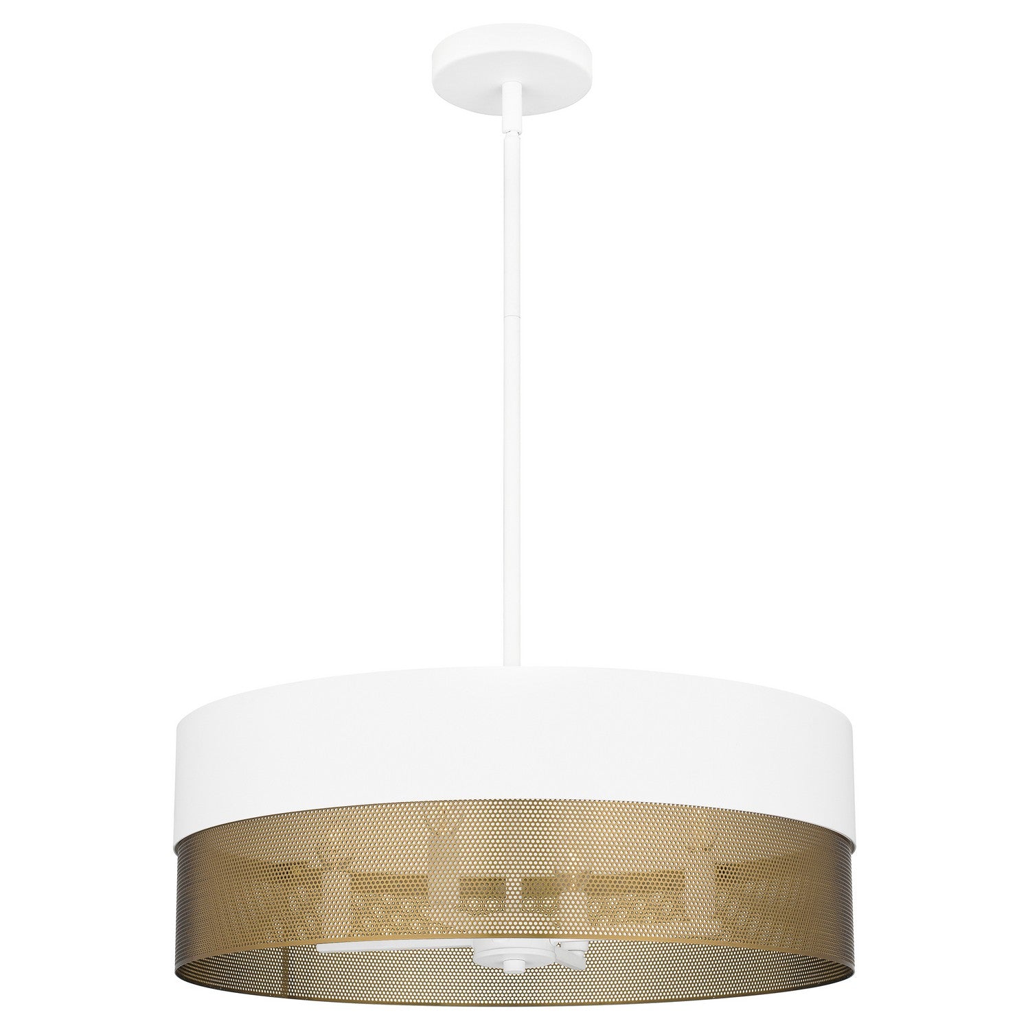 Quoizel - QP6740W - Four Light Pendant - Quoizel Pendant - Matte White