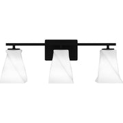 Quoizel - STS8624MBK - Three Light Bath - Stetson - Matte Black