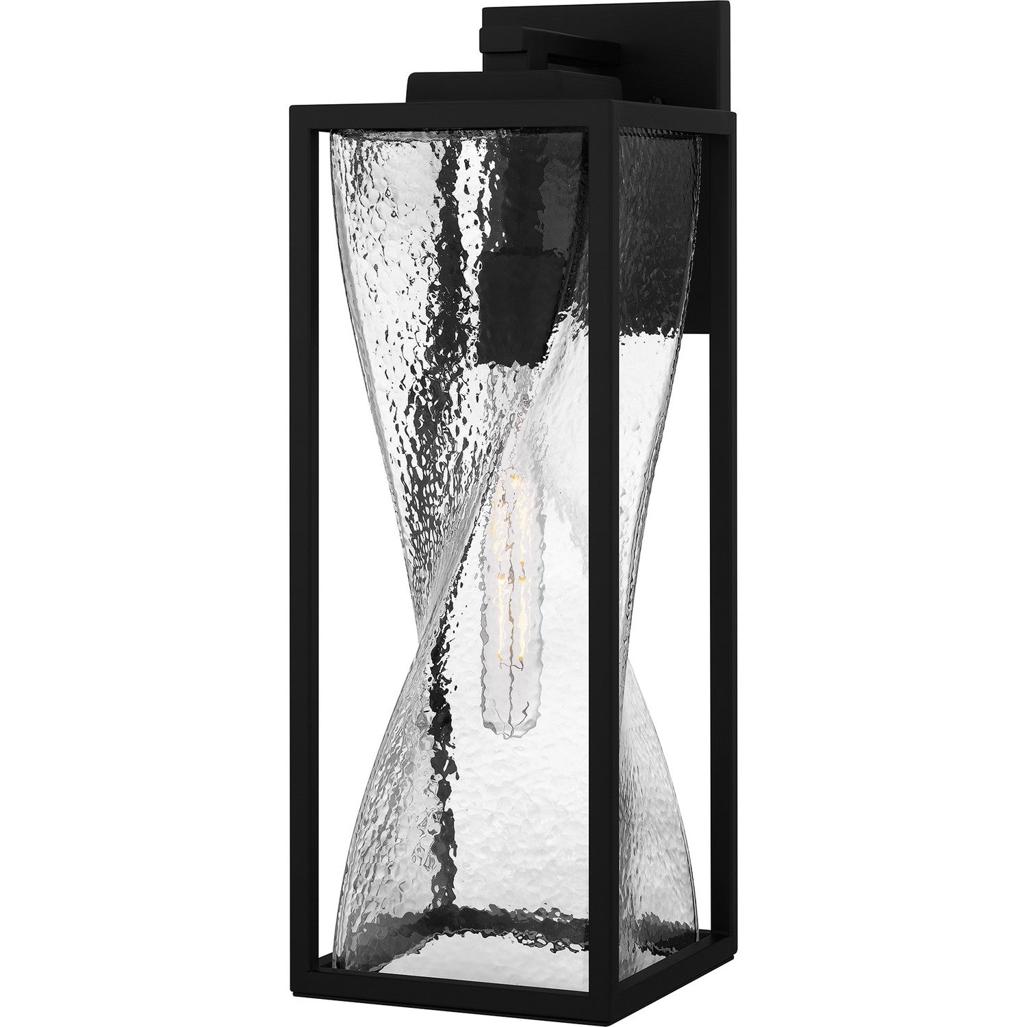 Quoizel - ZAR8407MBK - One Light Outdoor Wall Mount - Zarah - Matte Black