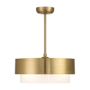 Savoy House - 22-FD-445-322 - Four Light Fan D'Lier - Diana - Warm Brass