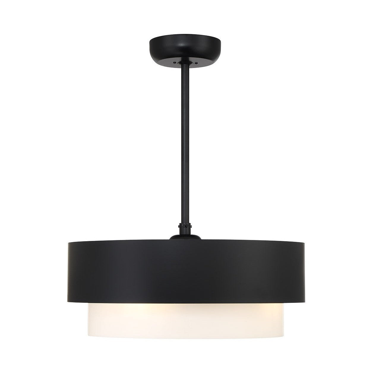 Savoy House - 22-FD-445-89 - Four Light Fan D'Lier - Diana - Matte Black