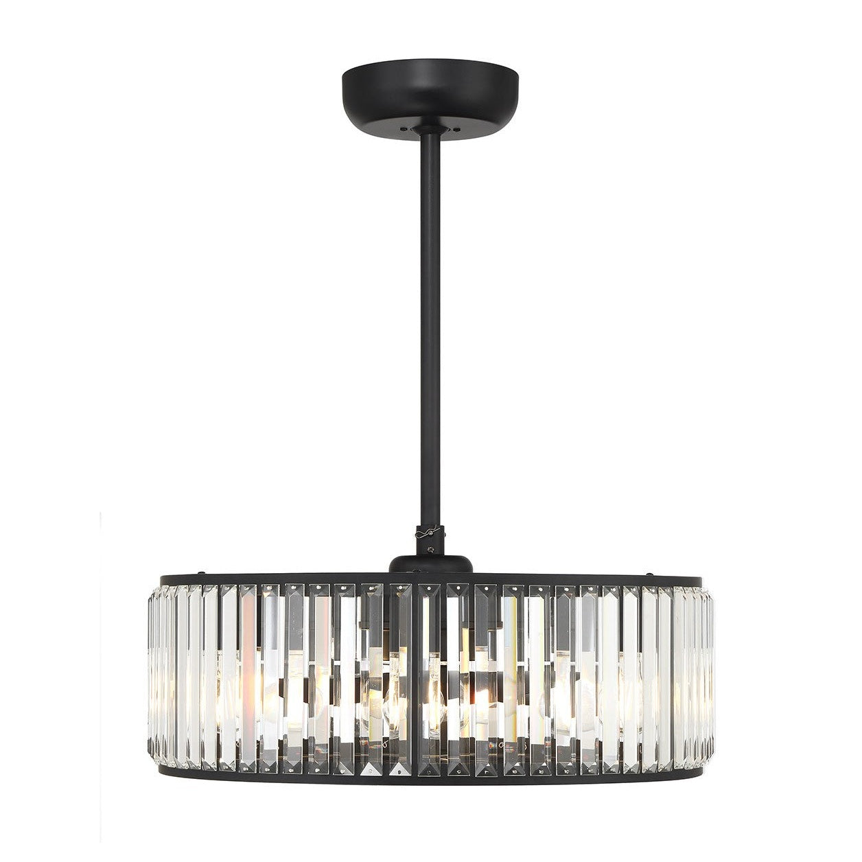 Savoy House - 23-FD-245-89 - Six Light Fan D'Lier - Janus - Matte Black