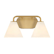 Savoy House - 8-2988-2-322 - Two Light Bathroom Vanity - Blair - Warm Brass