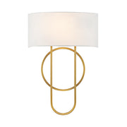 Savoy House - 9-4800-2-322 - Two Light Wall Sconce - Tempe - Warm Brass