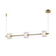 ET2 - E11083-124NAB - LED Linear Pendant - Elysian - Natural Aged Brass