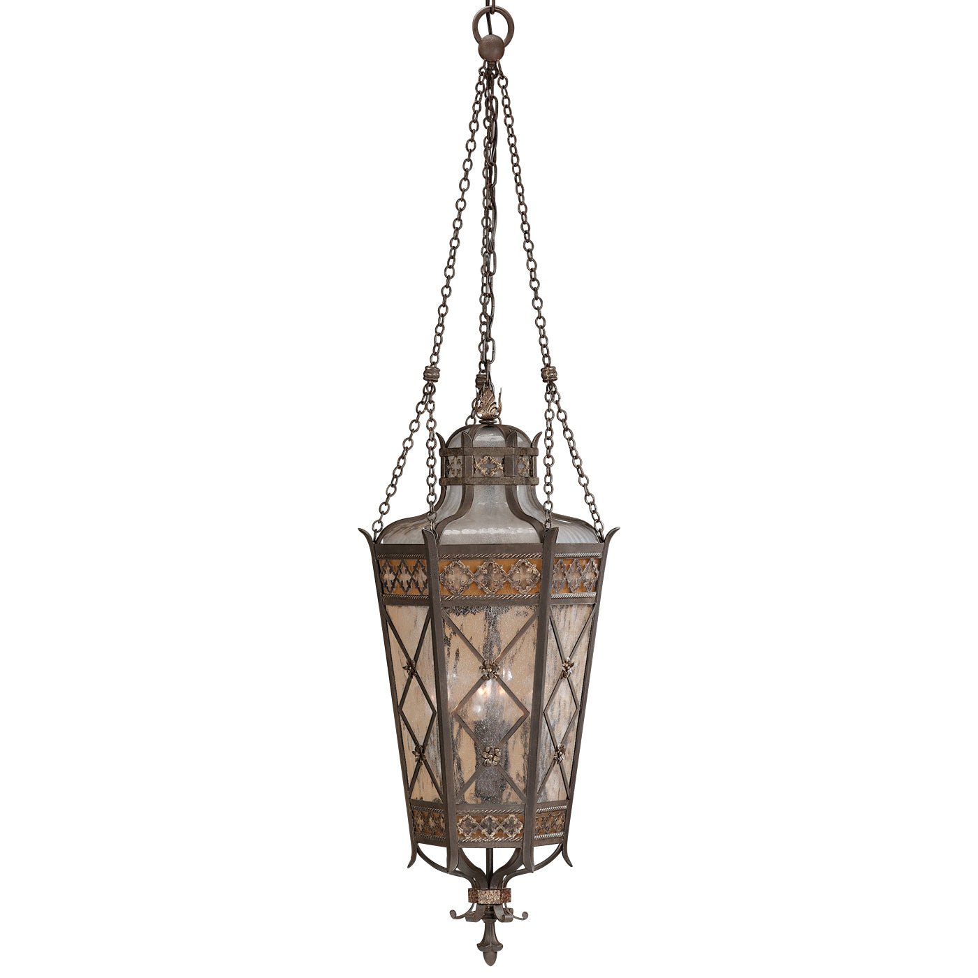 Fine Art Handcrafted Lighting - 402582ST - Four Light Outdoor Lantern - Chateau Outdoor - Bronze