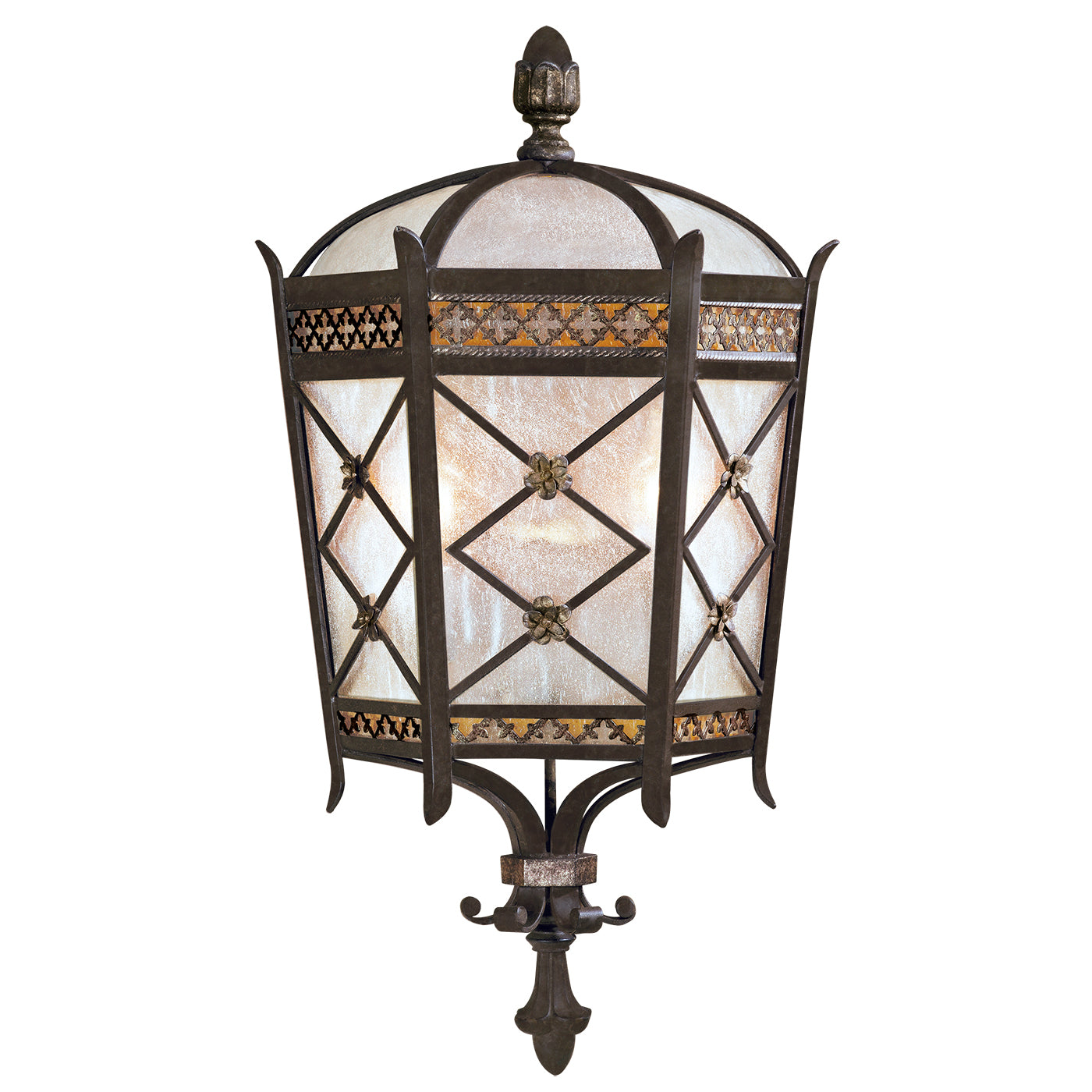 Fine Art Handcrafted Lighting - 402781ST - Two Light Outdoor Coupe - Chateau Outdoor - Bronze
