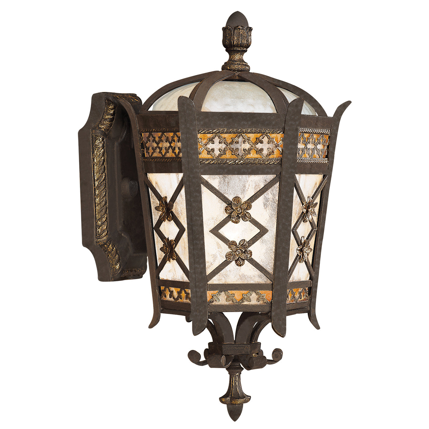 Fine Art Handcrafted Lighting - 404781ST - One Light Outdoor Wall Mount - Chateau Outdoor - Bronze