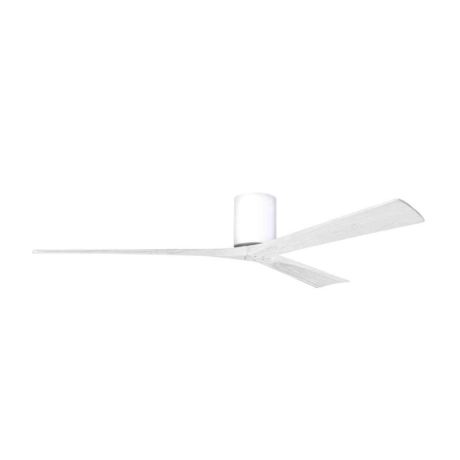 Matthews Fan Company - IR3H-WH-MWH-72 - 72"Ceiling Fan - Irene-3H - Gloss White
