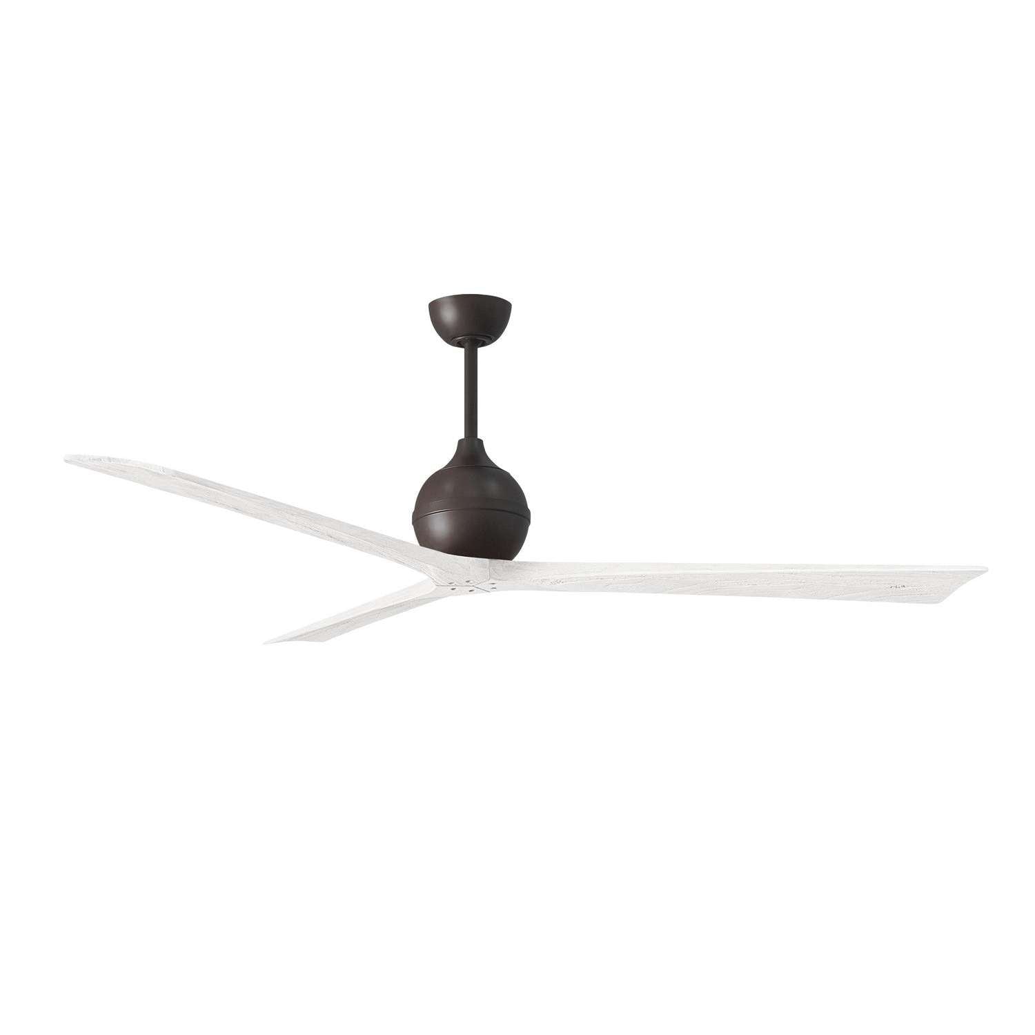 Matthews Fan Company - IR3-TB-MWH-72 - 72"Ceiling Fan - Irene-3 - Textured Bronze