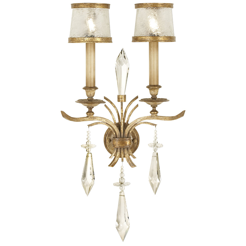 Fine Art Handcrafted Lighting - 567950ST - Two Light Wall Sconce - Monte Carlo - Gold