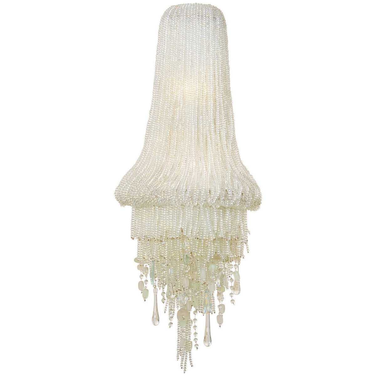 Metropolitan - N1516-613 - Two Light Wall Sconce - Crystal Reign - Polished Nickel