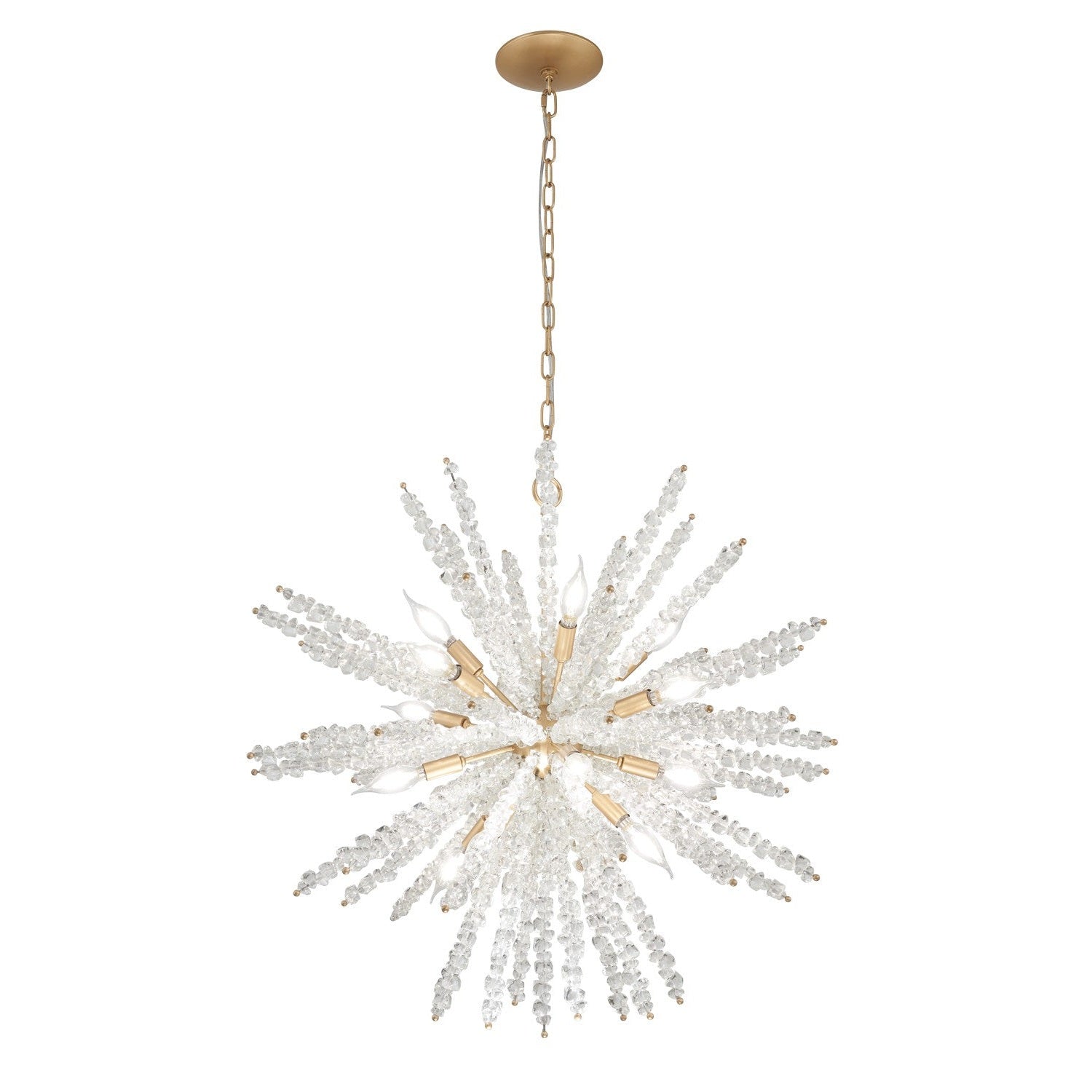 Metropolitan - N1955-760 - 12 Light Pendant - Aisi - Fawn Gold