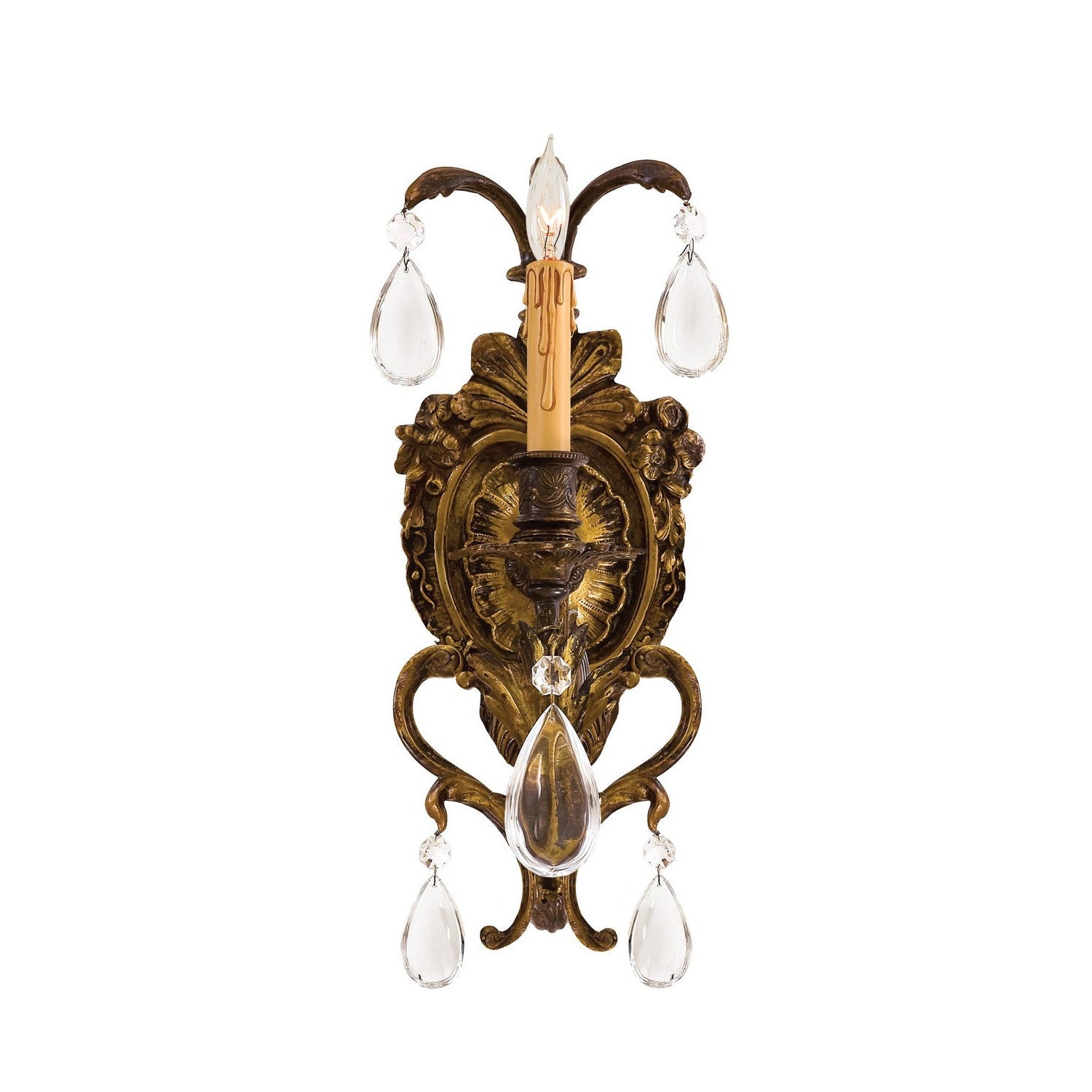 Metropolitan - N2144 - One Light Wall Sconce - Metro - Antique Bronze Patina