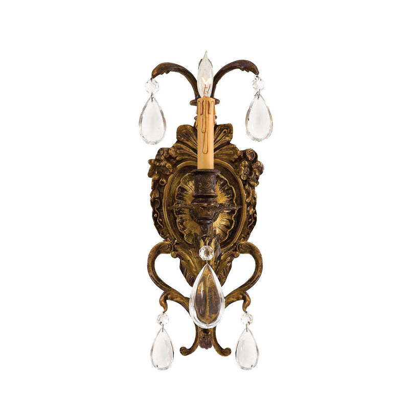 Metropolitan - N2144 - One Light Wall Sconce - Metro - Antique Bronze Patina