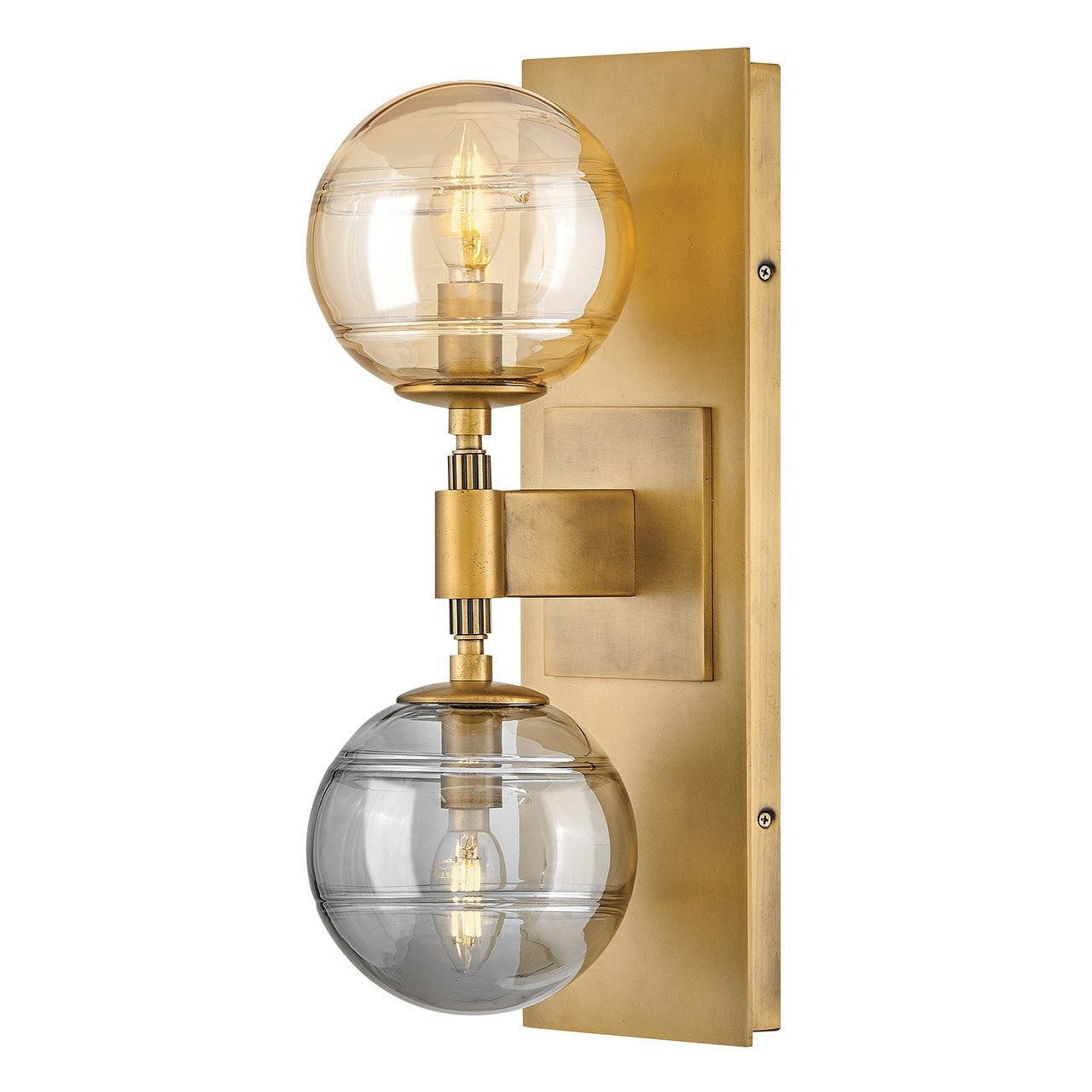 Fredrick Ramond - FR30502HBR - LED Wall Sconce - Oberon - Heritage Brass
