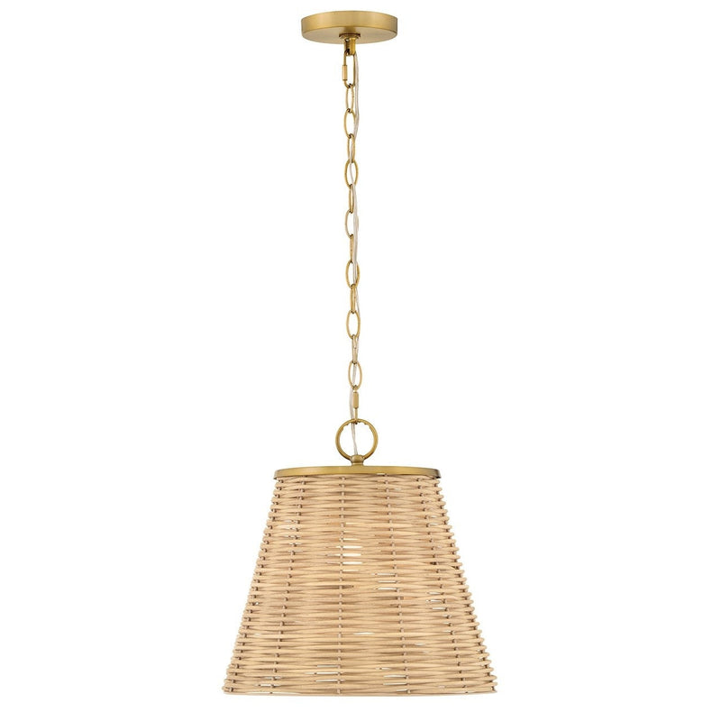 Lark - 83217LCB - LED Pendant - Brynn - Lacquered Brass