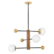 Lark - 83573BBR - LED Chandelier - Auggie - Bright Brass