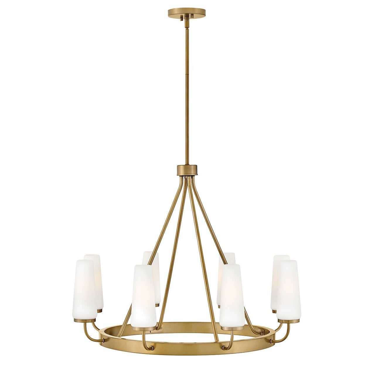 Lark - 83626GO - LED Chandelier - Selma - Gold