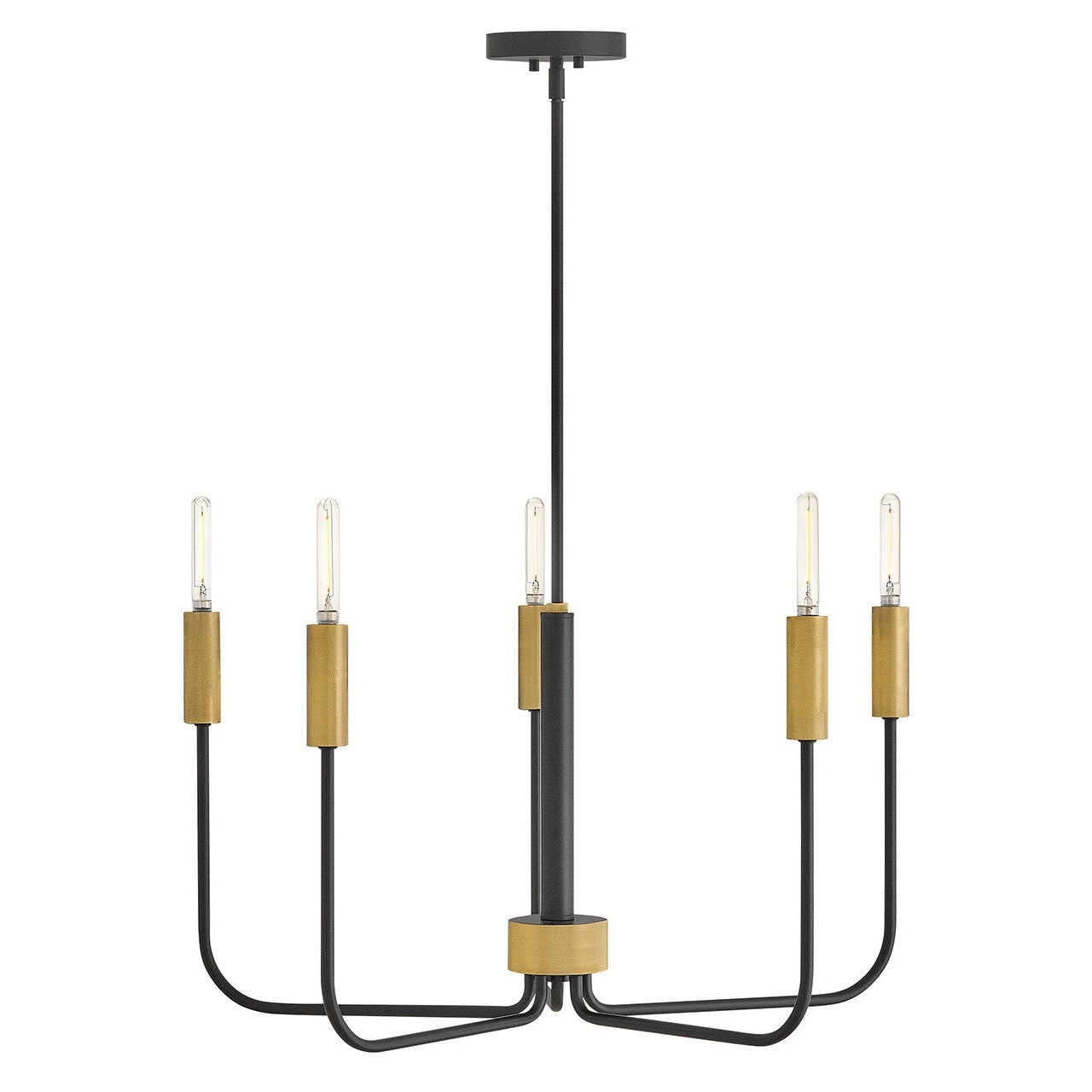 Lark - 83634BK-LCB - LED Chandelier - Austen - Black