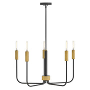 Lark - 83634BK-LCB - LED Chandelier - Austen - Black