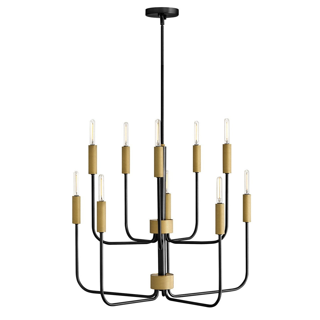 Lark - 83636BK-LCB - LED Chandelier - Austen - Black