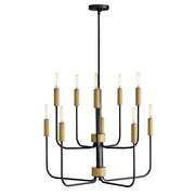 Lark - 83636BK-LCB - LED Chandelier - Austen - Black